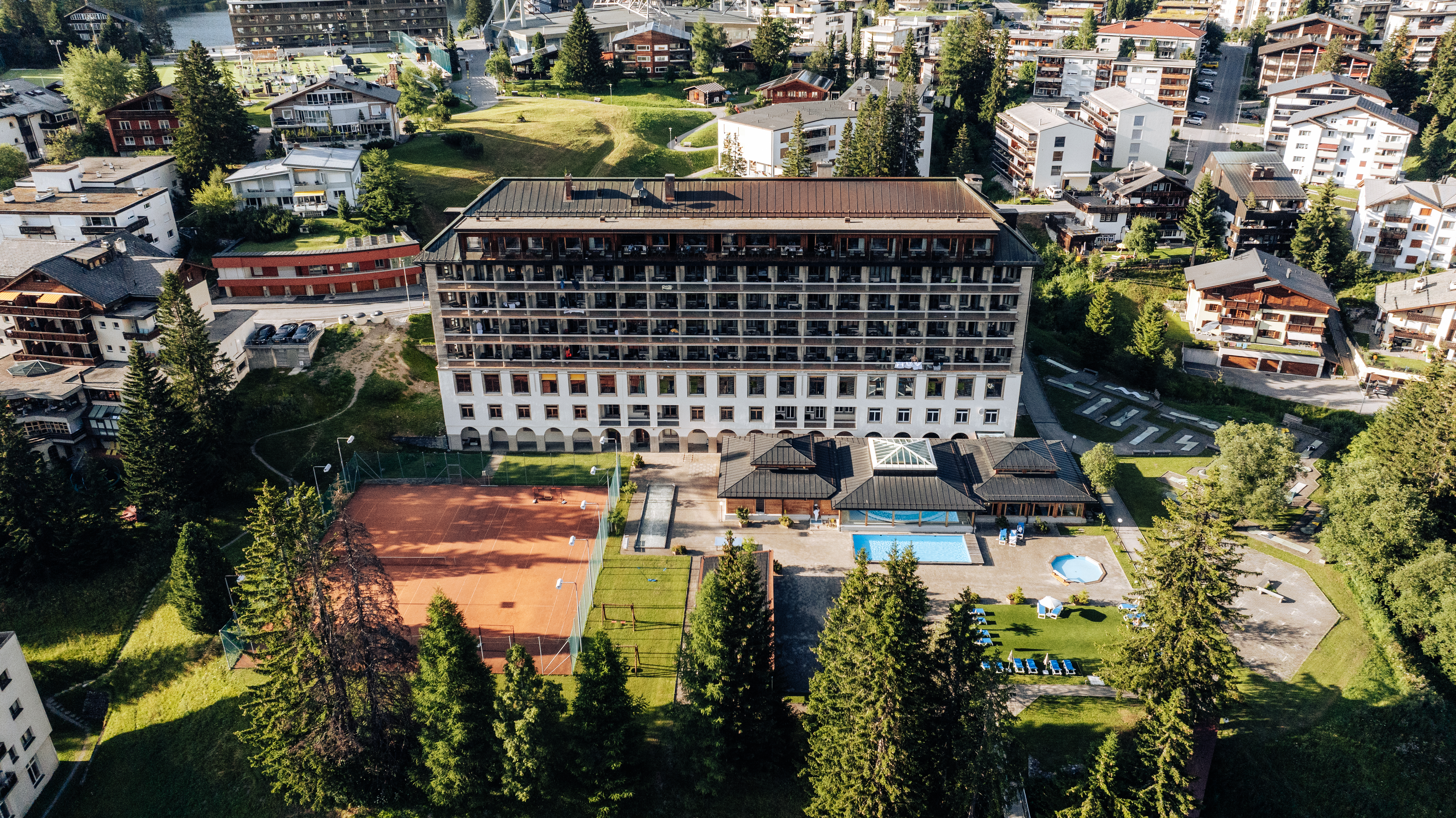 Familienhotel - Pools: Innenpool - Schweiz - Hotel- Sommer - Hotel Altein, a Faern Collection Resort