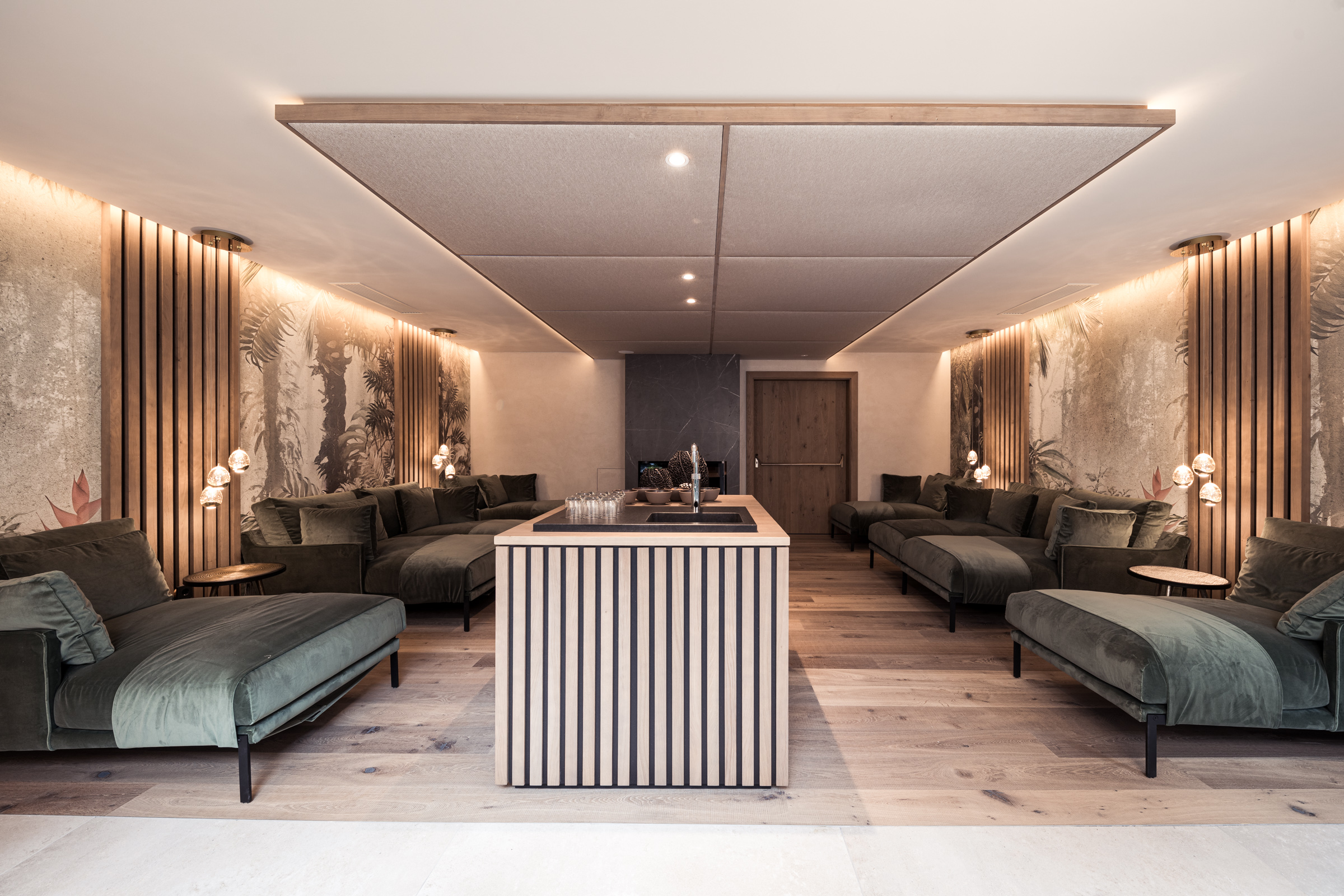 Kinderhotel: Hotel Prokulus Kamin-Ruheraum SPA Garden - Hotel Prokulus - Family & Wellness