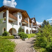 Familienhotel: Aussenansicht Aparthotel Muchetta - Davos Wiesen - Graubünden - Schweiz - Aparthotel Muchetta