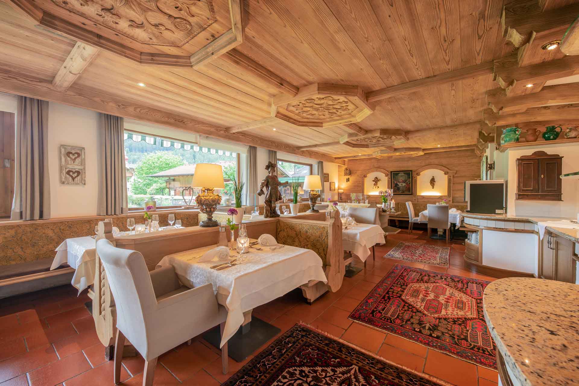 Kinderhotel: Speisesaal - Hotel Auenhof